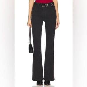 NWT Rag & Bone Casey High-Rise Flare jeans in Black 26